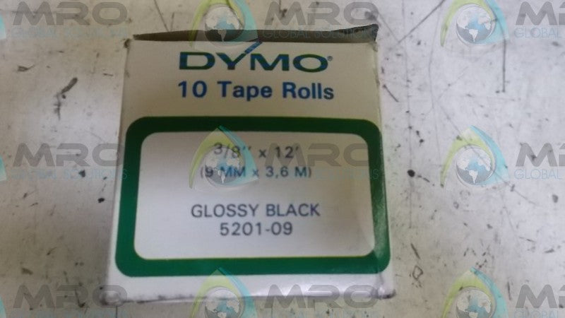 LOT OF 10 DYMO 5201-09 REFILL TAPE NSMP