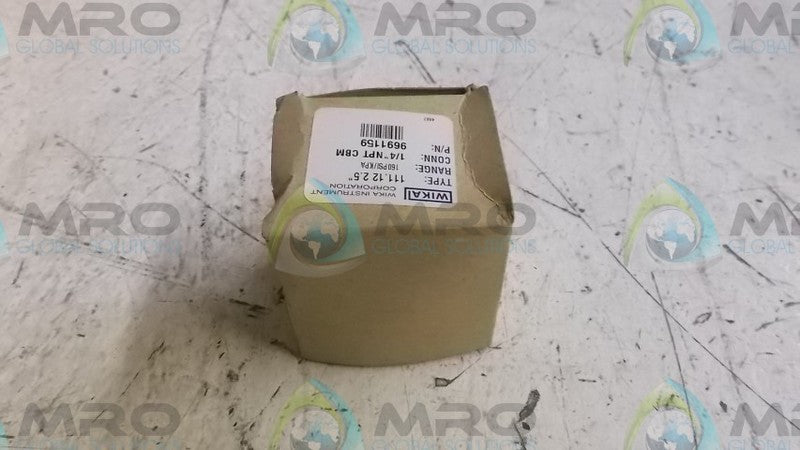 WIKA 9691159 160PSI GAUGE  NSMP