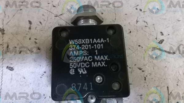 POTTER & BRUMFIELD W58XB1A4A-1 CIRCUIT BREAKER  UNMP