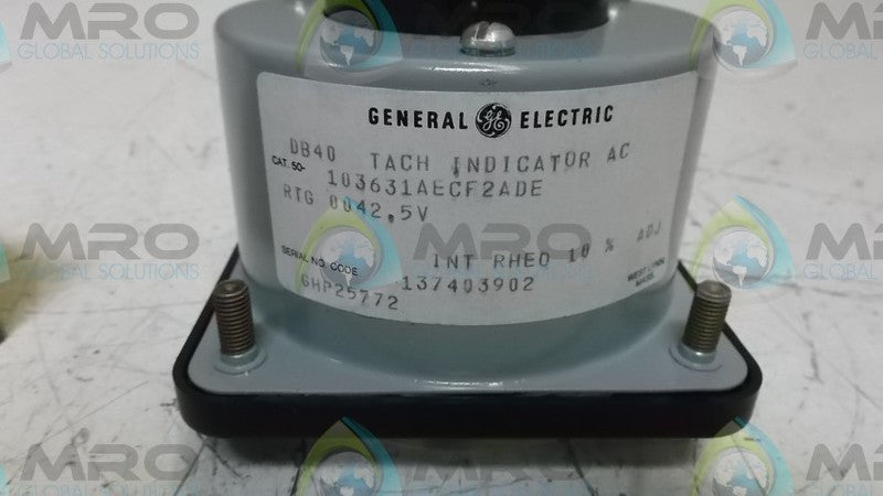 GENERAL ELECTRIC 50-103631AECF2ADE PANEL METER  NSMP