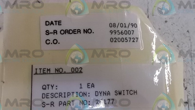 DYNA SWITCH 20177 SWITCH  NSNP