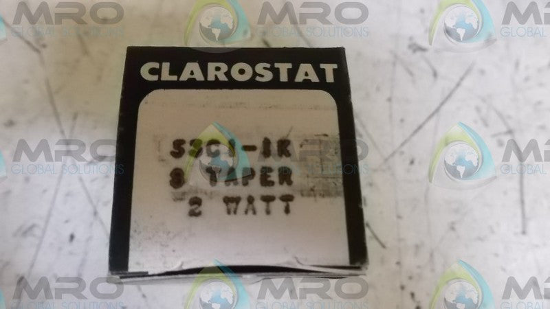 CLAROSTAT 53C1-1K POTENTIOMETER 1K OHMS  NSMP