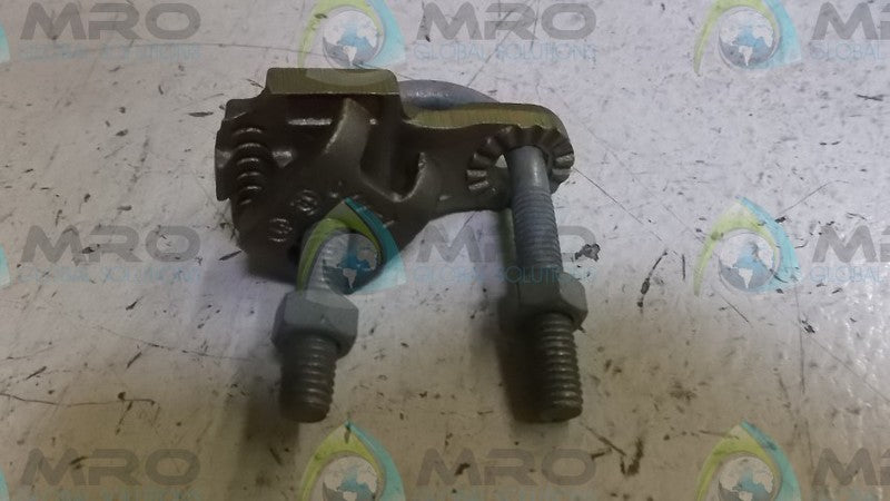 LOT OF 35 BURNDY GAR3902 PIPE GROUND CLAMP NSMP