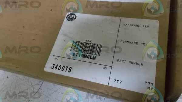 ALLEN BRADLEY 3400-TB SERIES A PC BOARD  UNMP