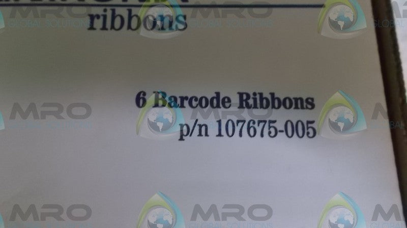 LOT OF 6 PRINTRONIX 107675-005 BARCODE RIBBON NSMP