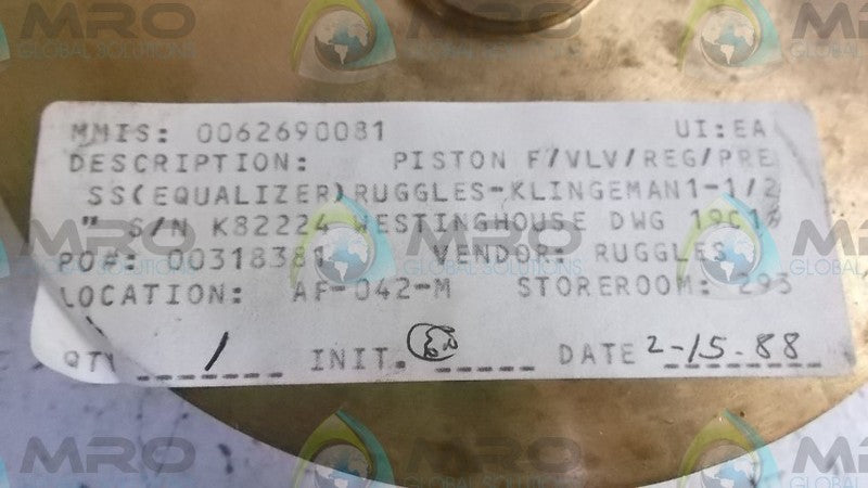 PISTON  0062690081  UNMP