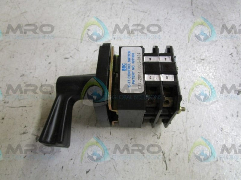 BBC C77-2004-0CC1-8424 CONTROL SWITCH  NSMP