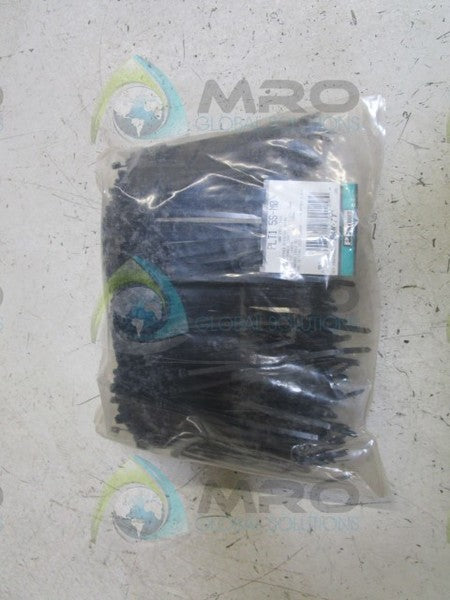 LOT OF 1000 PANDUIT PLT1.5S-M0 CABLE TIE 1 1/2" NSMP