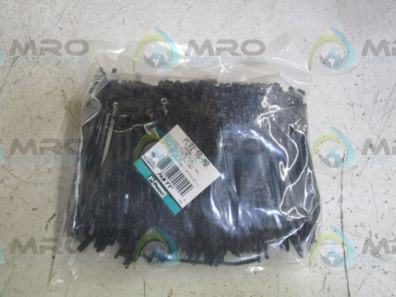 LOT OF 10000 PANDUIT PLT1.5S-M0 CABLE TIE 1 1/2" NSMP