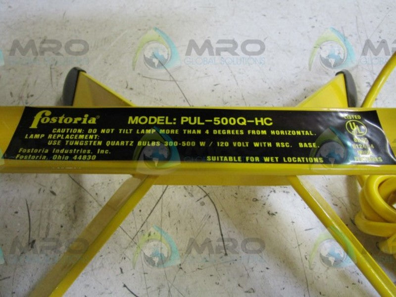 FOSTORIA PUL-500Q-HC MOBILE WORKLIGHT  NSMP