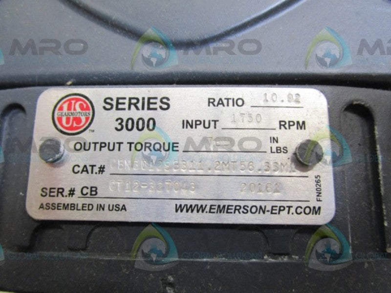 US MOTORS CBN3012SB311.2MT56.33M1 MOTOR  UNMP