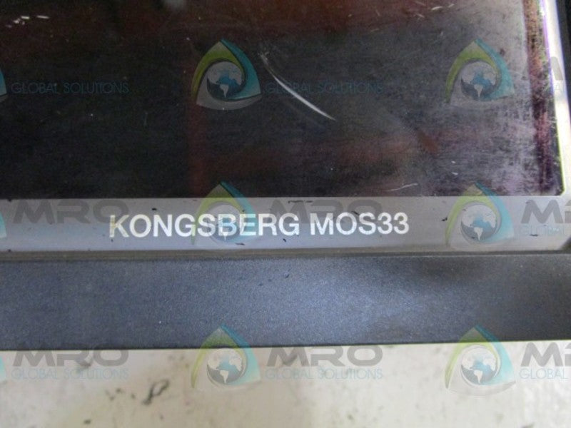 KONGSBERG MOS33 MIDI OPERATOR STATION (AS PICTURED)  UNMP