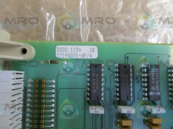 ABB DSDO115 57160001-NF/4 OUTPUT MODULE  NSNP