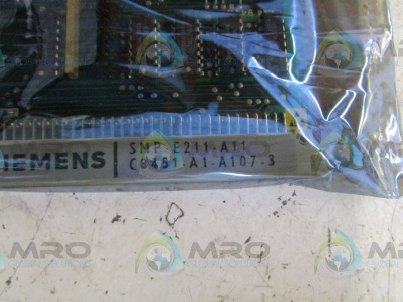 SIEMENS SMP-E211-A11 I/O ANALOG INTERFACE BOARD  NSNP