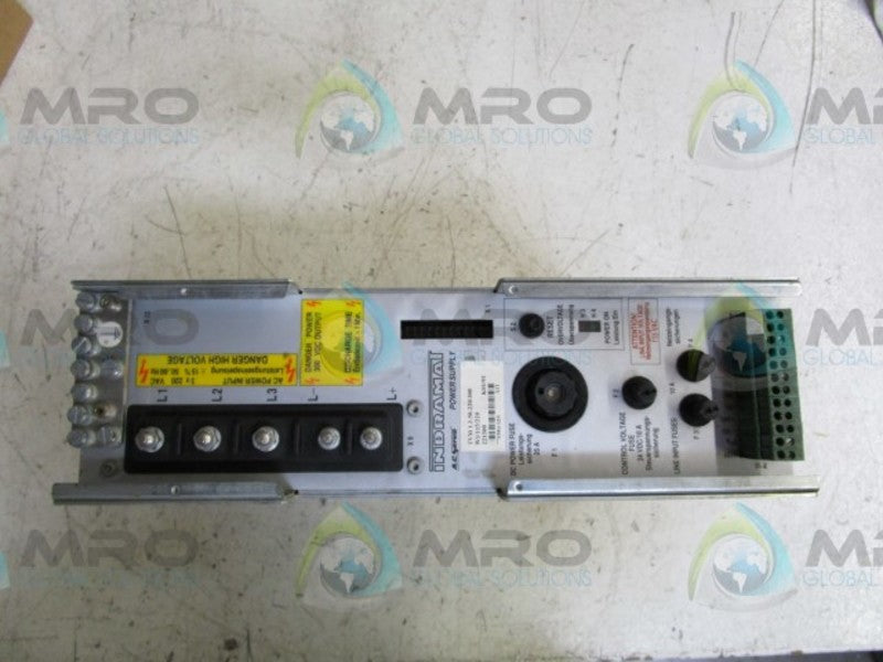 INDRAMAT TVM1.2-50-220/300W1/115/220 POWER SUPPLY  UNMP