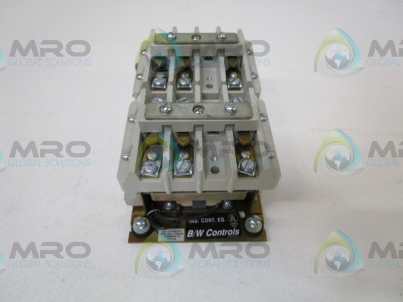 B/W CONTROLS 13005 CONTACTOR   UNMP