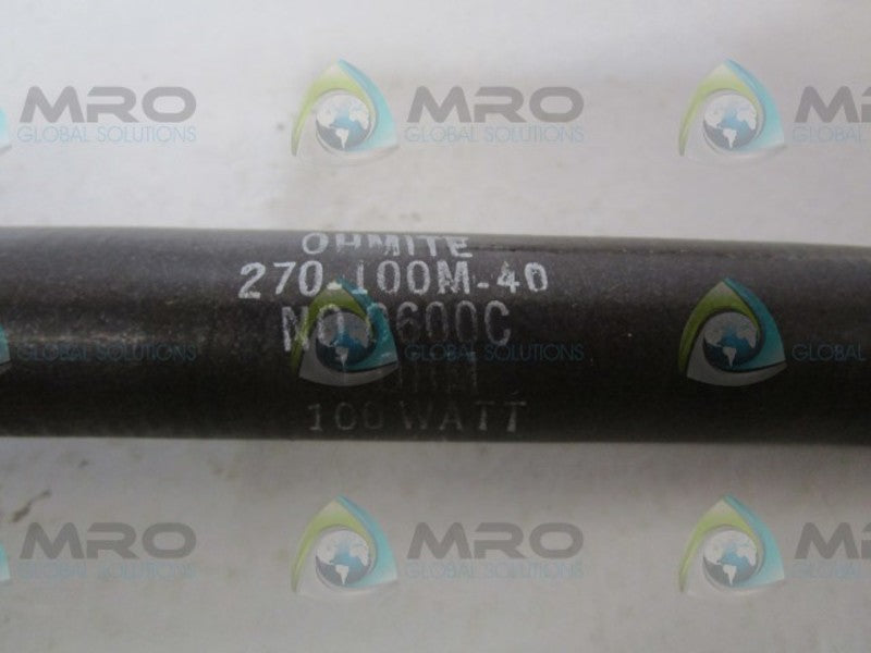 OHMITE 0600C RESISTOR  UNMP
