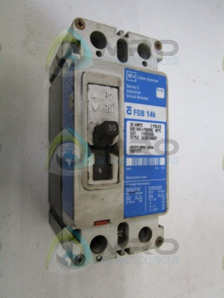 CUTLER HAMMER FDB2030L CIRCUIT BREAKER  UNMP