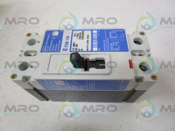 CUTLER HAMMER FDB2125L CIRCUIT BREAKER  NSMP