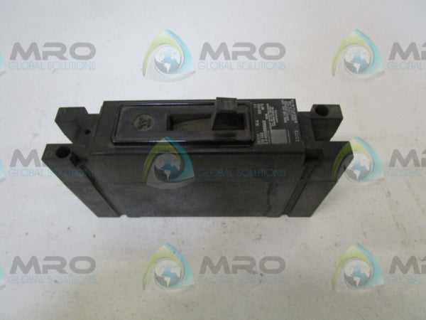 WESTINGHOUSE EB1015 CIRCUIT BREAKER  UNMP