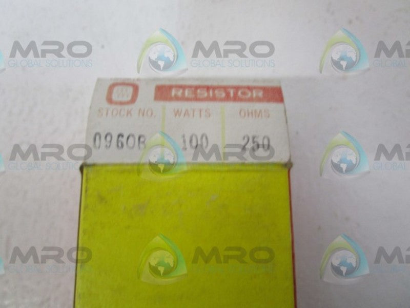 OHMITE 0960B RESISTOR  NSMP