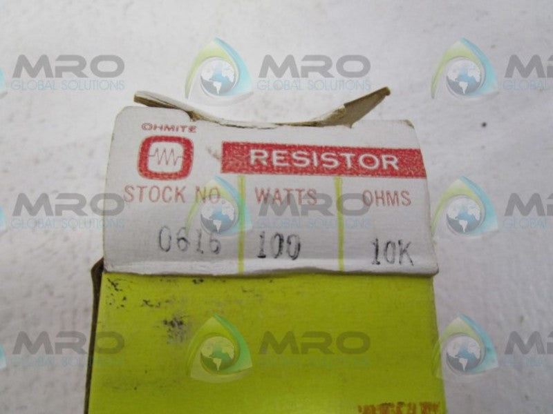 OHMITE 0616 RESISTOR  NSMP