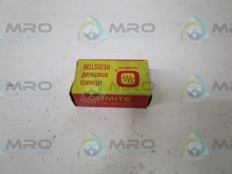 OHMITE 0227 RESISTOR 25WATTS 80K OHMS  NSMP