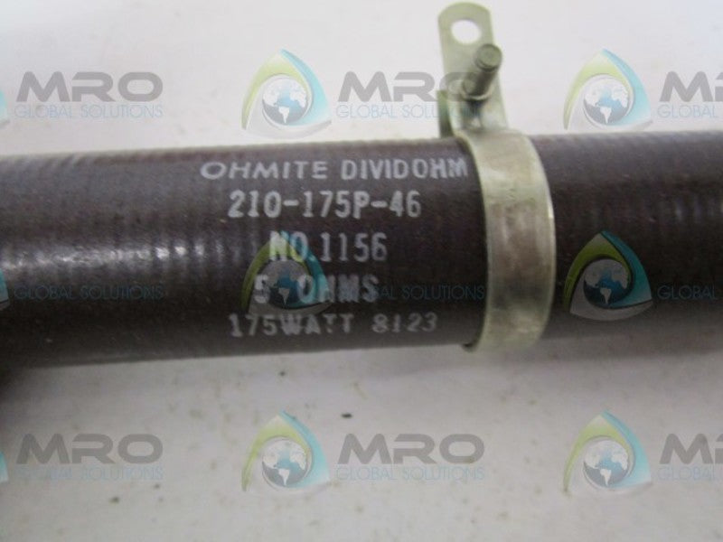 OHMITE 1156 RESISTOR 175 WATTS 5 OHMS  UNMP