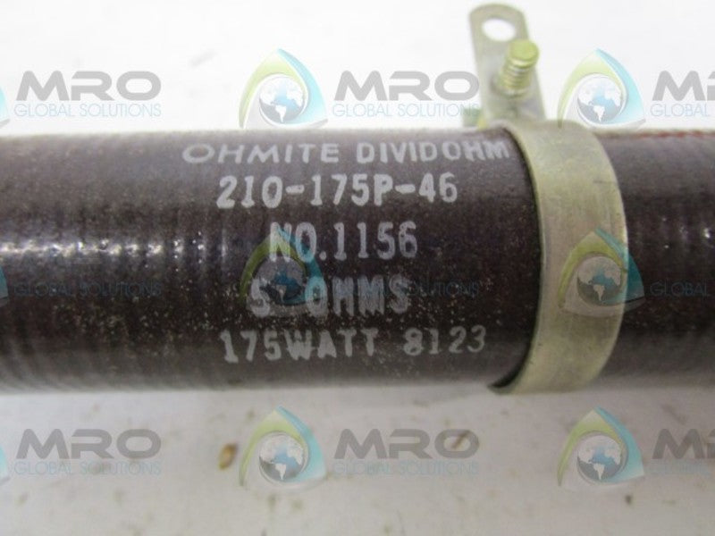 OHMITE 1156 RESISTOR 175 WATTS 5 OHMS  NSMP