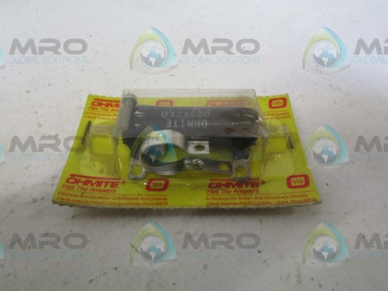 OHMITE D25K2K0 RESISTOR 25 WATTS 2K OHMS  NSMP