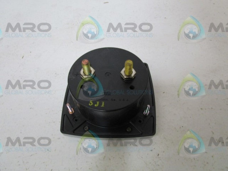 GENERAL ELECTRIC 162121GBVE PANEL METER  NSMP