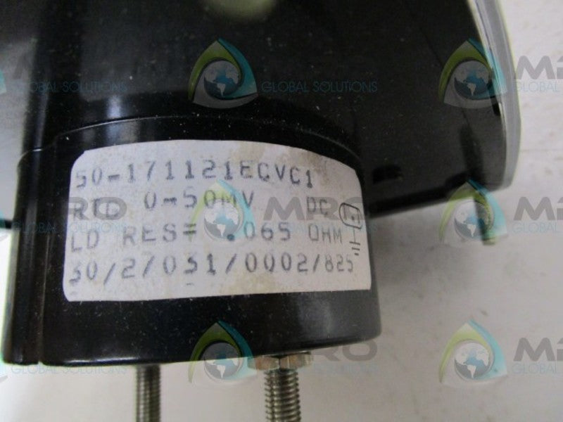 GENERAL ELECTRIC 50-171121ECVC1 PANEL METER  NSMP