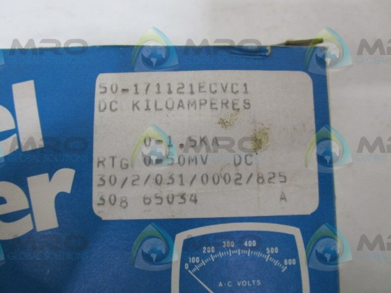 GENERAL ELECTRIC 50-171121ECVC1 PANEL METER  NSMP