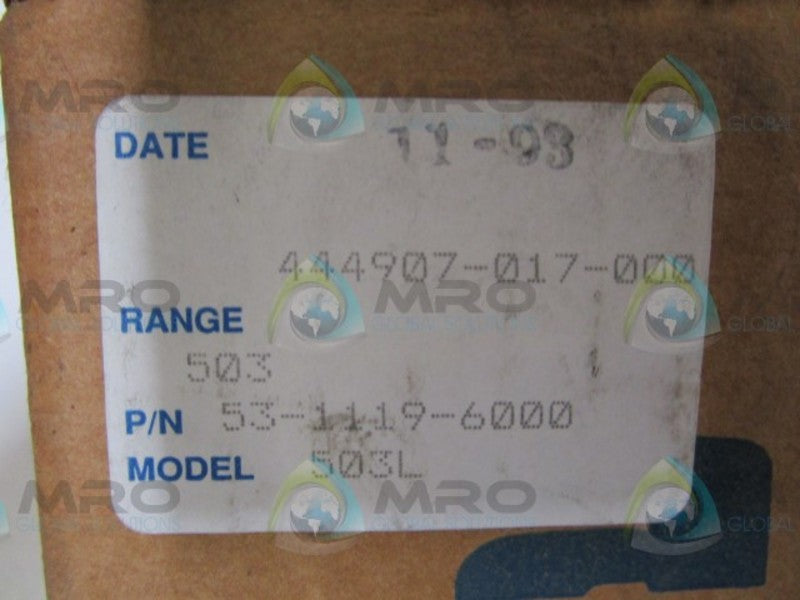 LFE 53-1119-6000 PANEL METER  NSMP