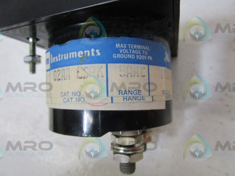 CROMPTON 02AA-ESPK PANEL METER  NSNP