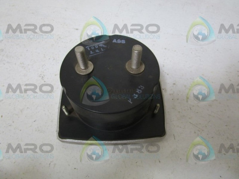GENERAL ELECTRIC 50-162121GBVE2 PANEL METER  UNMP