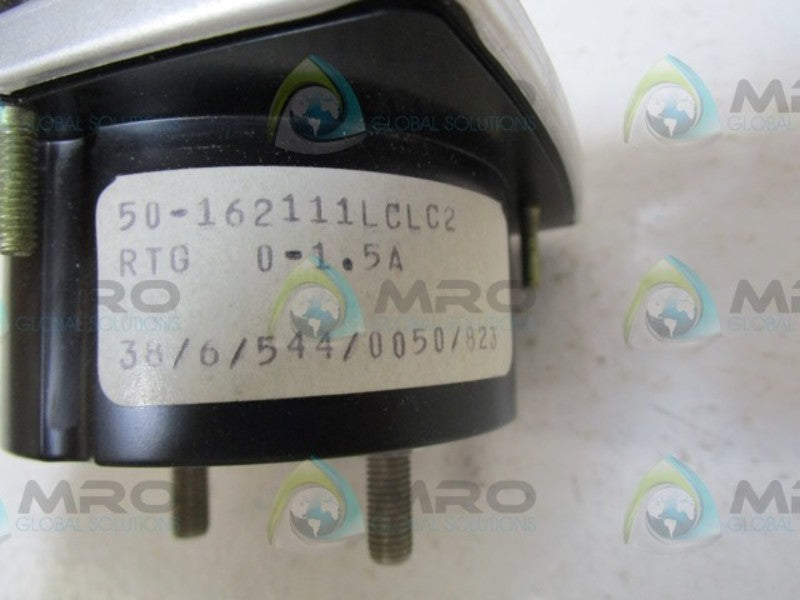 GENERAL ELECTRIC 50-162111LCLC2 PANEL METER  NSMP