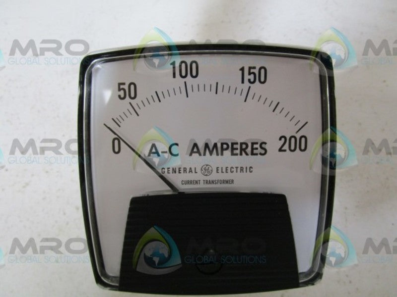 GENERAL ELECTRIC 50-162141LSRL2 PANEL METER  NSMP