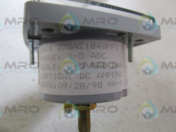 YOKOGAWA 278A2184BPP1 PANEL METER  NSMP