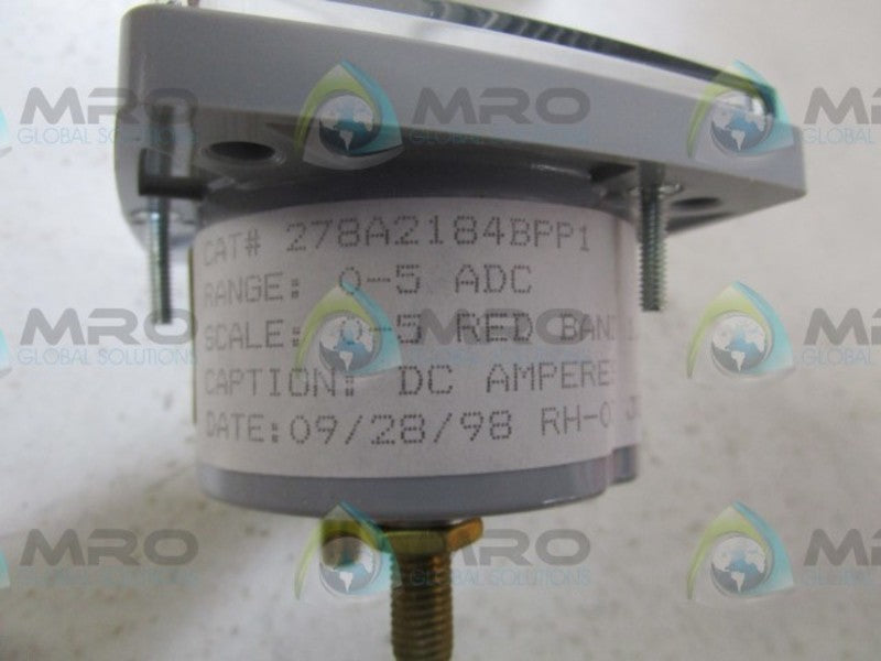 YOKOGAWA 278A2184BPP1 PANEL METER  NSMP