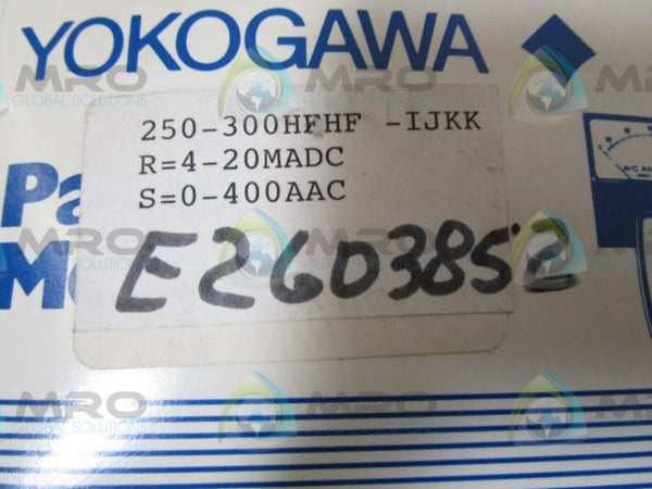 YOKOGAWA 250-300HFHF-IJKK PANEL METER  NSMP