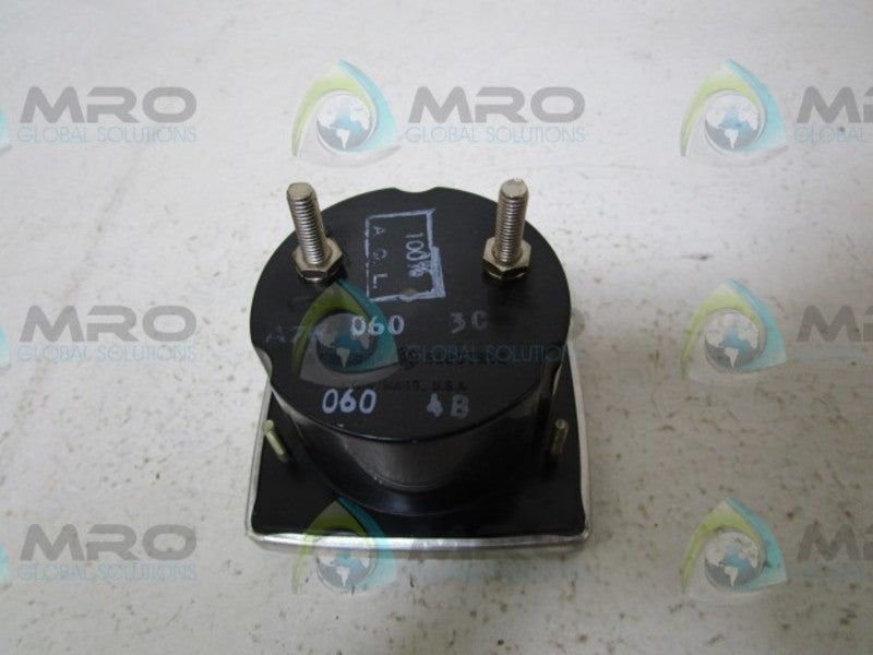GENERAL ELECTRIC 50-152012PZPZ2 PANEL METER  NSMP