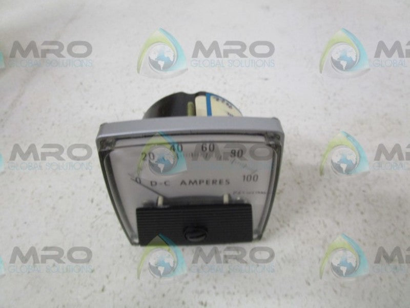 GENERAL ELECTRIC 254-2 PANEL METER  NSMP