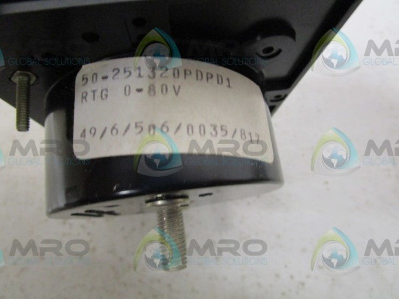 GENERAL ELECTRIC 50-251320PDPD1 PANEL METER  NSMP