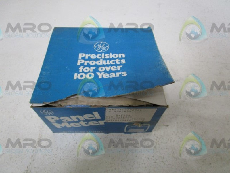 GENERAL ELECTRIC 50-171121GBRS1 PANEL METER  NSMP