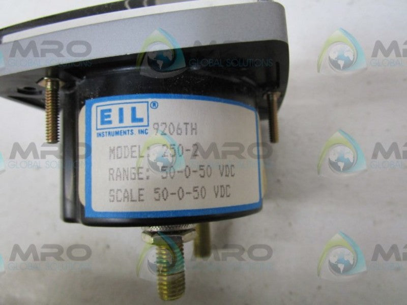 GENERAL ELECTRIC 250-2 PANEL METER  NSNP