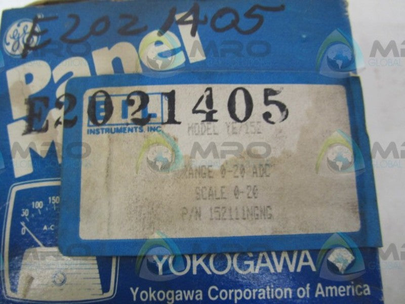 GNERAL ELECTRIC YE/152 PANEL METER  NSMP