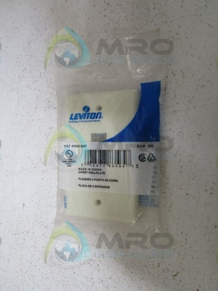 LEVITON 41080-2AP WALL PLATE  NSMP