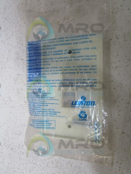 LEVITON 41080-2AP WALL PLATE  NSMP