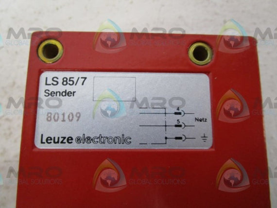 LEUZE LS85/7 SENSOR  UNMP